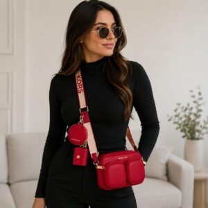 Bolsa Michael Kors Multi Red