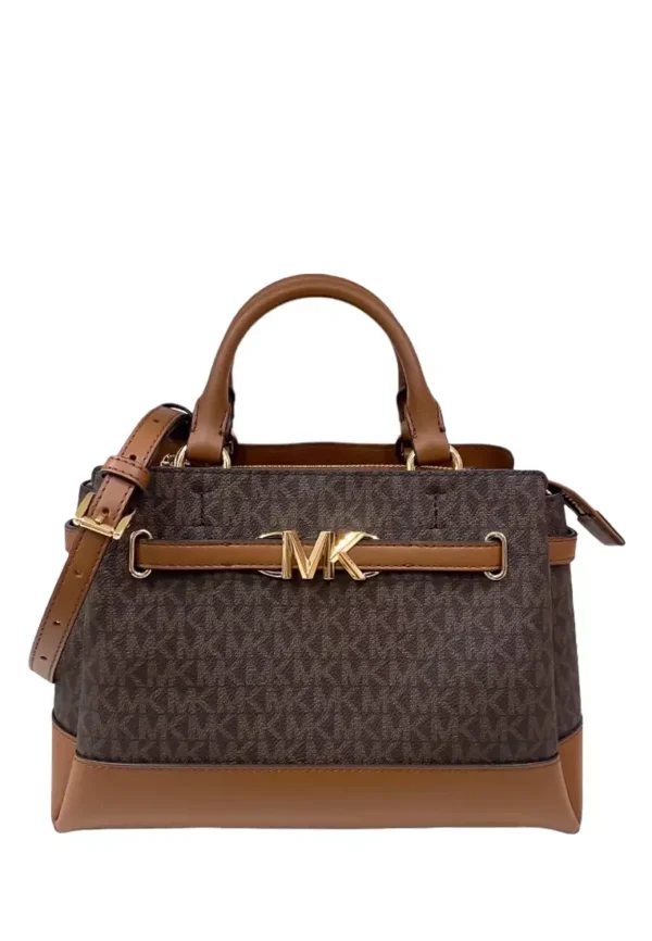 Bolsa Michael Kors Reed Marrom Pequena